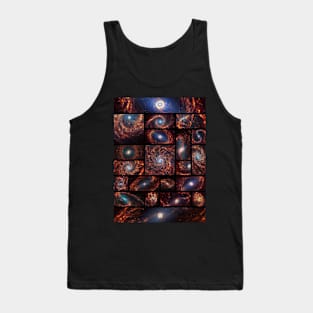 JWST 19+2 Spiral Galaxies (James Webb/JWST) Tank Top